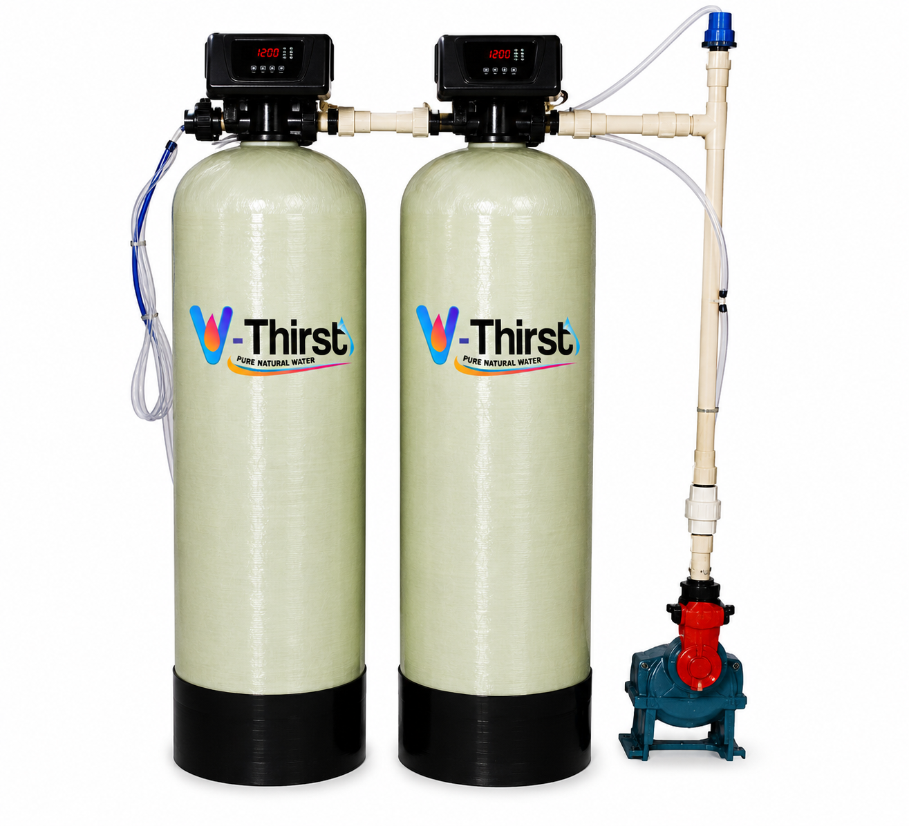 V-Thirst Automatic Water Softener (Double Vessel) 1865